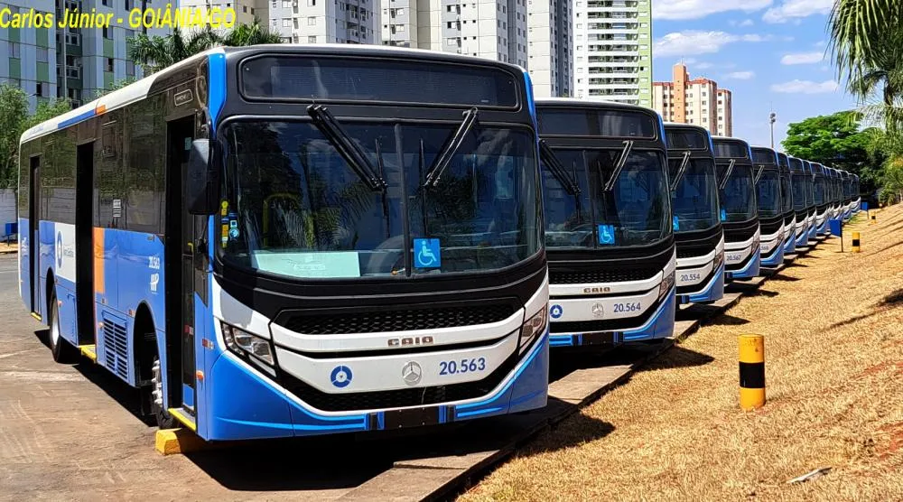 Goiânia pode contar com a entrega de mais de 100 ônibus ainda em 2026 | Foto: Reprodução