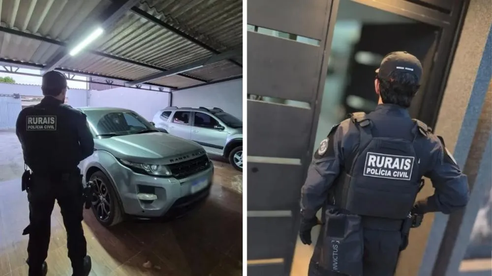 Polícia mira quadrilha que desviava máquinas pesadas e bloqueia R$ 5 milhões