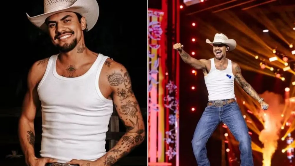 Jeninho disse que percebeu o potencial de “Peão Todo Tatuado” ainda durante a gravação do DVD, em Goiânia — Foto: Reprodução/Instagram de Jeninho