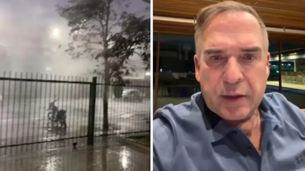 Goiânia registra volume intenso de chuva; prefeito pede que população permaneça em casa