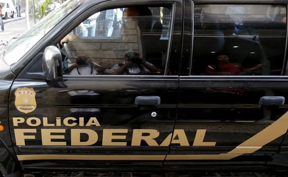 Viatura da Polícia Federal (Foto: Aquiles Lins)
